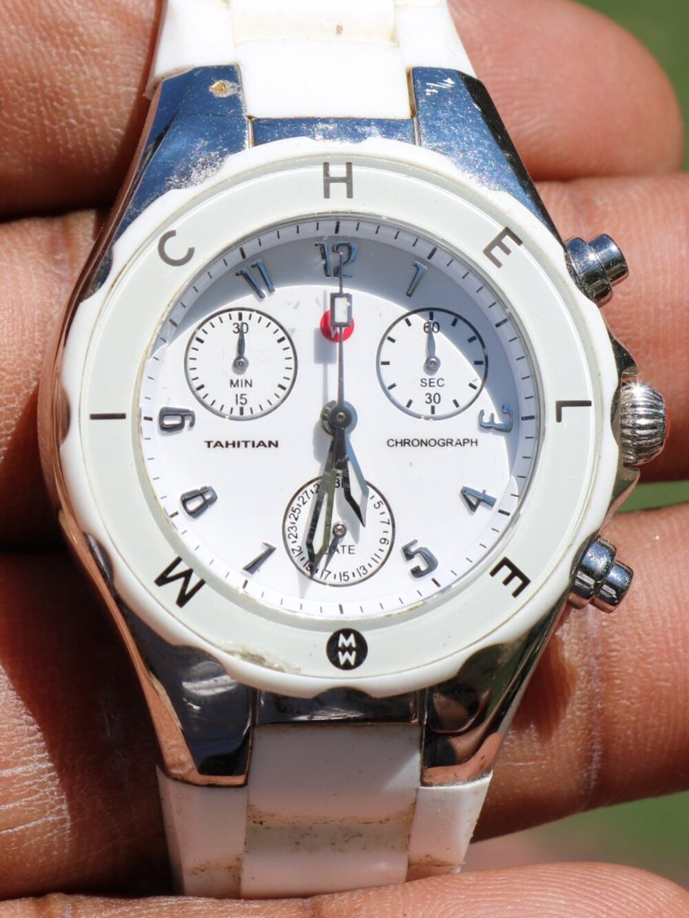 Michele Tahitian Jelly Bean Chronograph